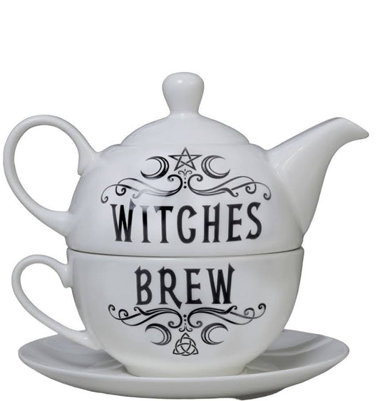 Crescent Witches Brew Teapot