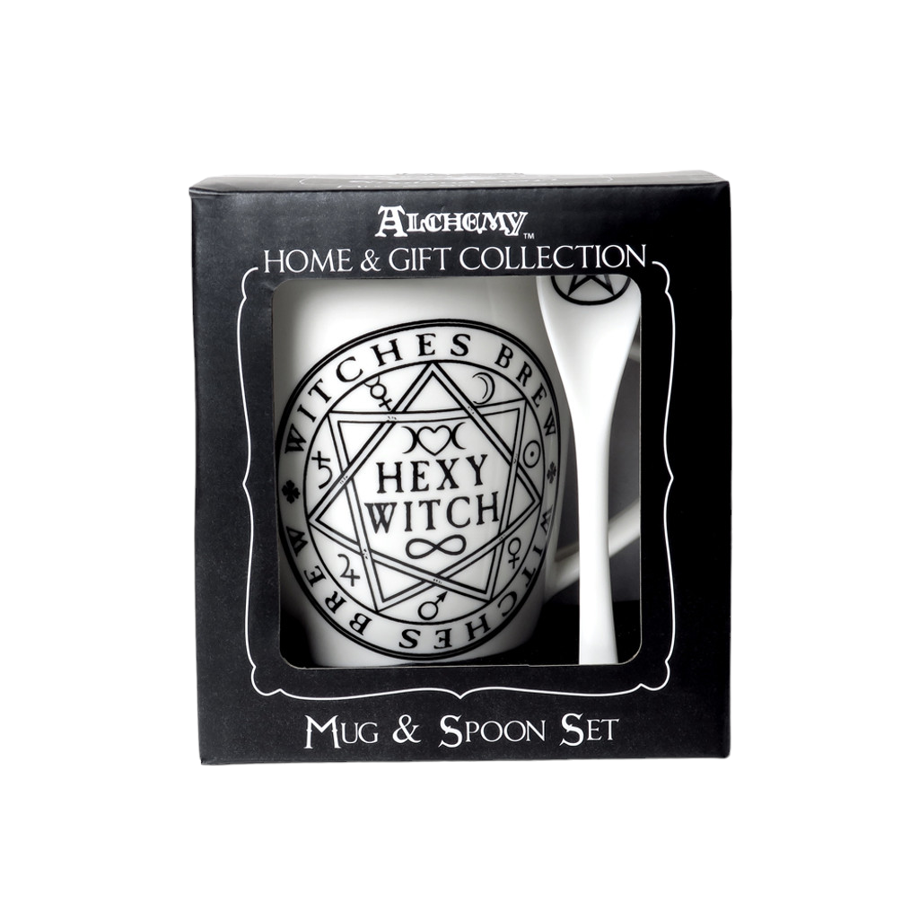 Hexy Witch Mug and Spoon Set