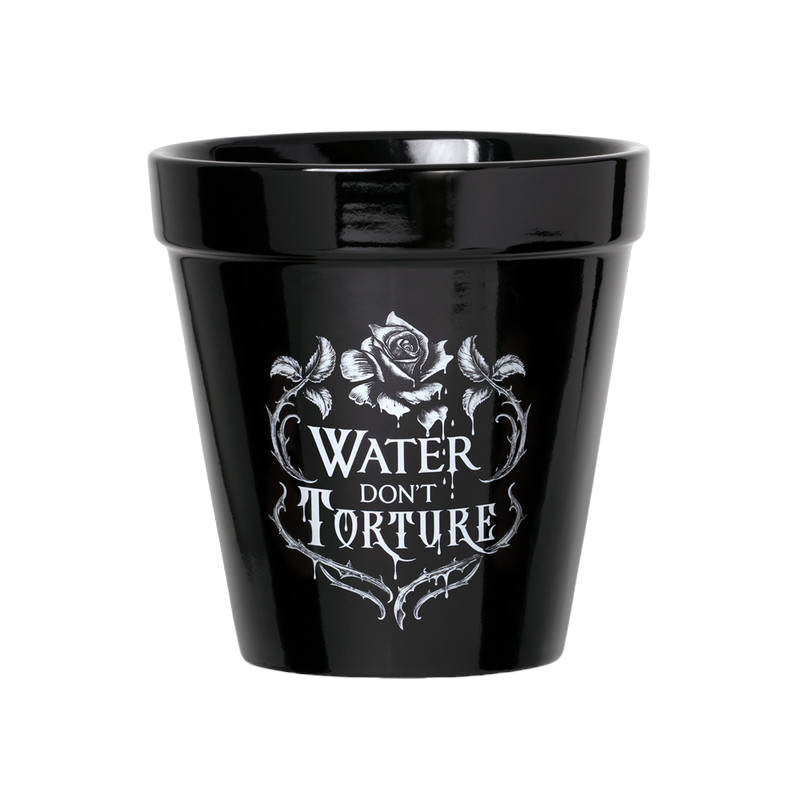 Water Don't Torture Plant Pot