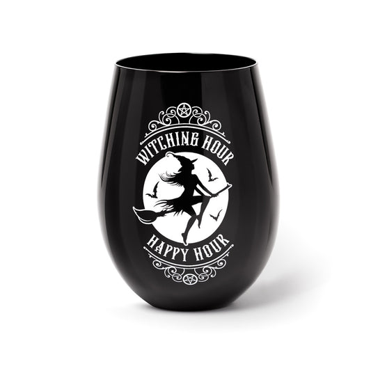 Witching Hour Wine Glass