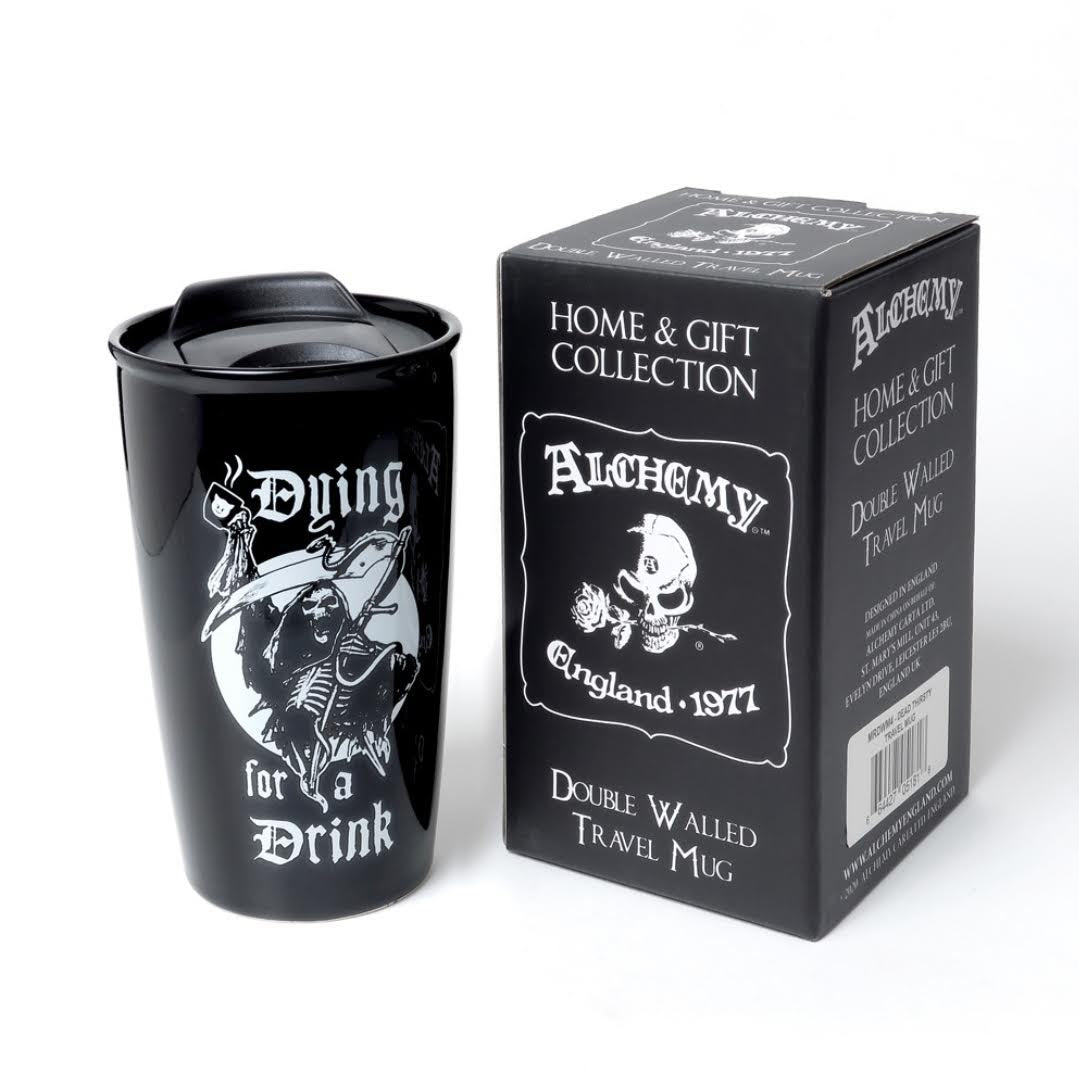 Dying for a Drink Double Walled Travel Mug