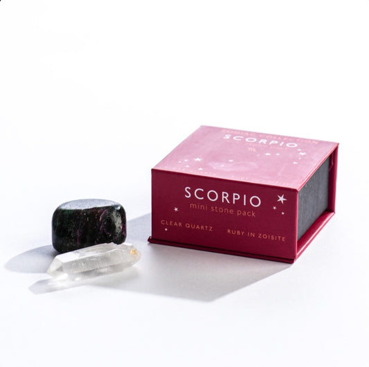 Scorpio Zodiac Mini Stone Pack