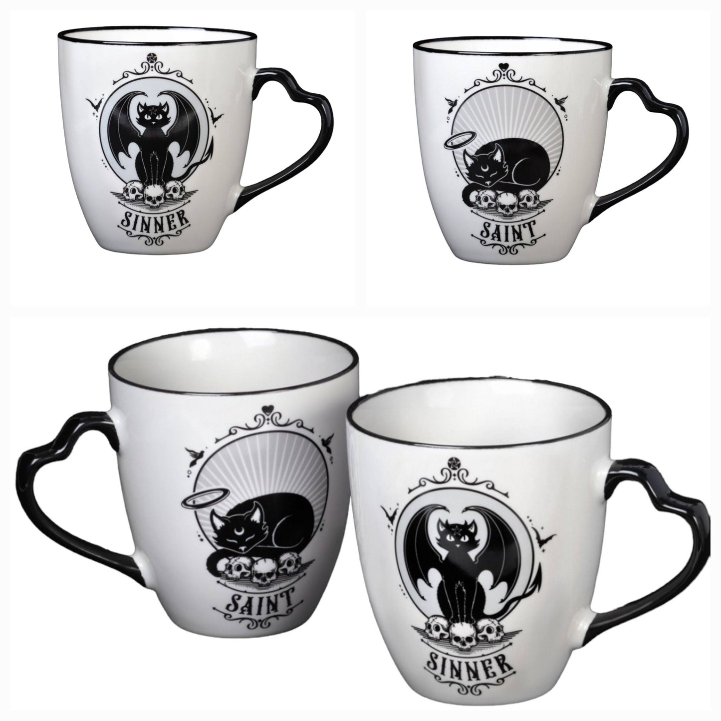 Saint and Sinner Mug Set