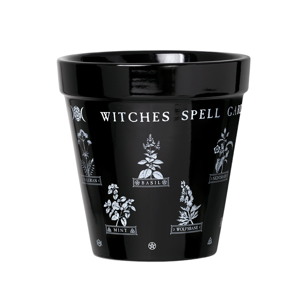 Witches Spell Garden Plant Pot