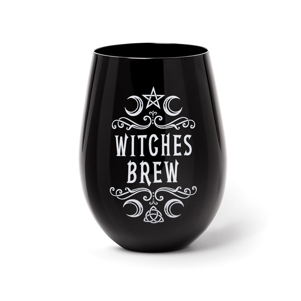 Witches Brew Wine Glass