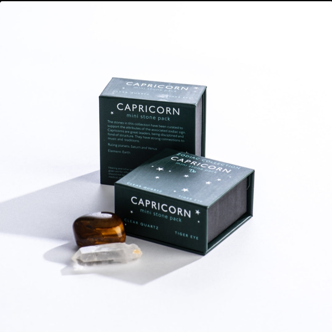 Capricorn Zodiac Mini Stone Pack